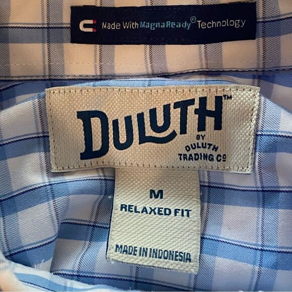 Duluth Trading Co MagnaReady Tech Long Sleeve Shirt Size Medium - Picture 3 of 14